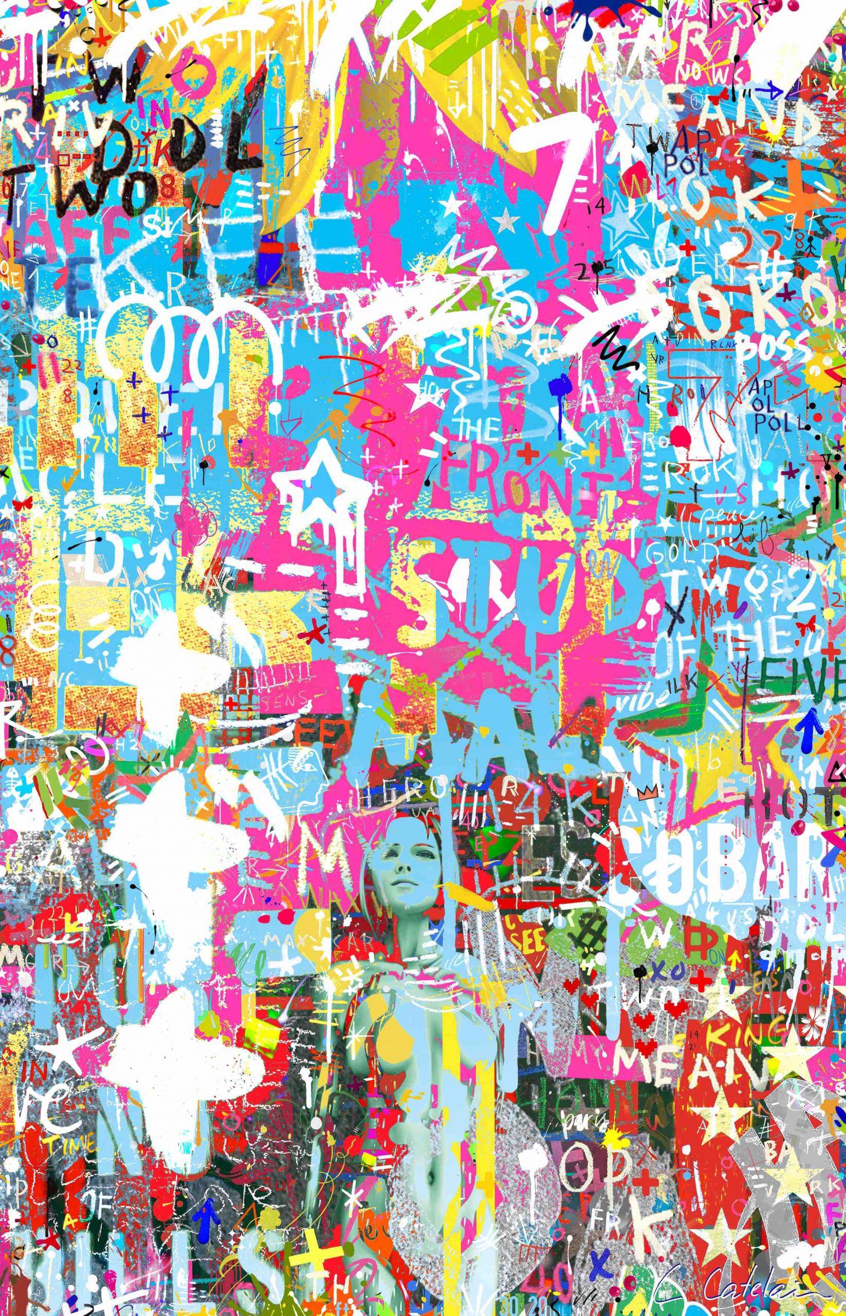 Print Liberty, une oeuvre originale de C.Catelain, artiste photographe plasticien, issu du milieu 'Urbain & Contemporain'. 60x40