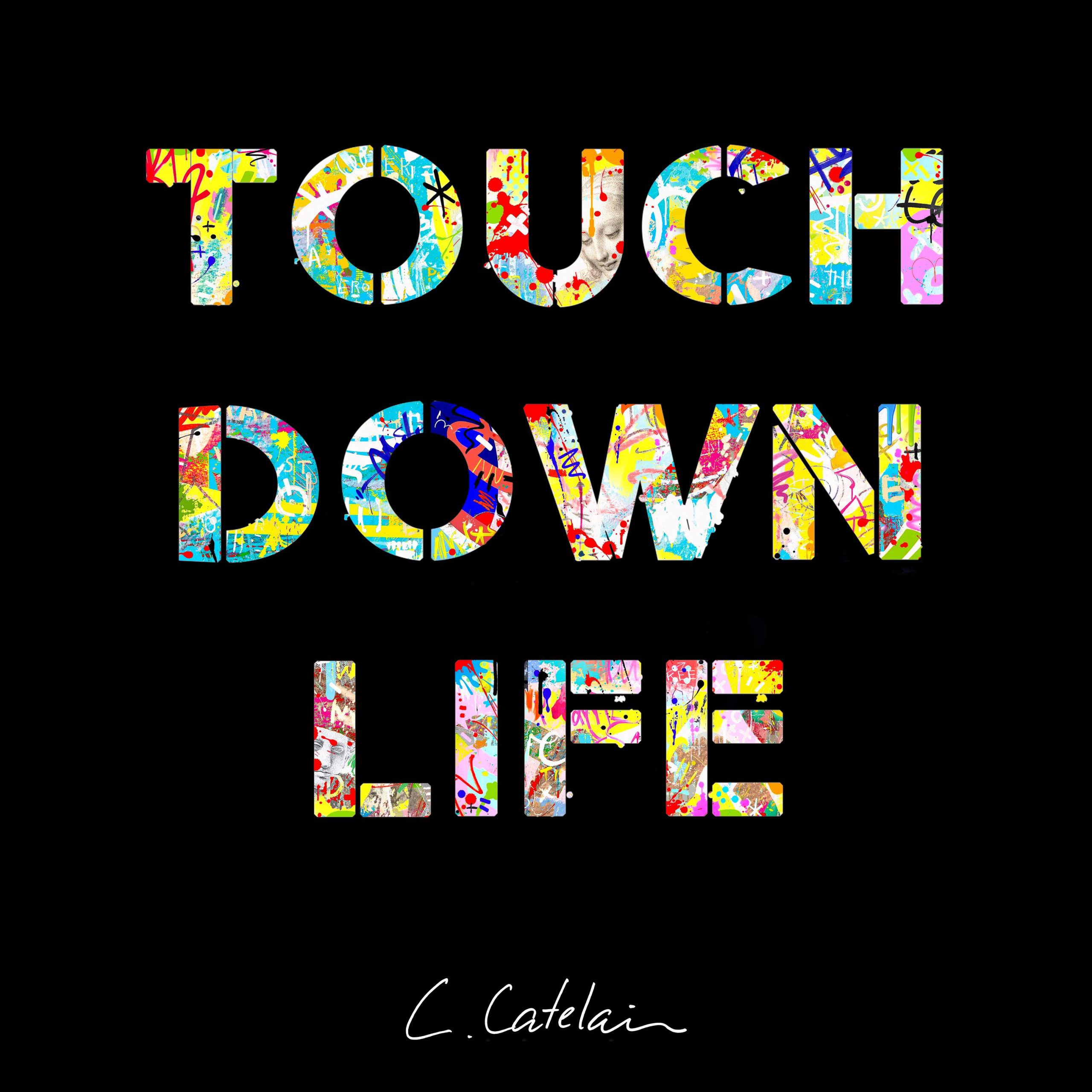 Collection Plexi TOUCH DOWN LIFE. Une pièce unique en plexiglass de C.Catelain de sa collection Urban Creativity. Urban Street Art