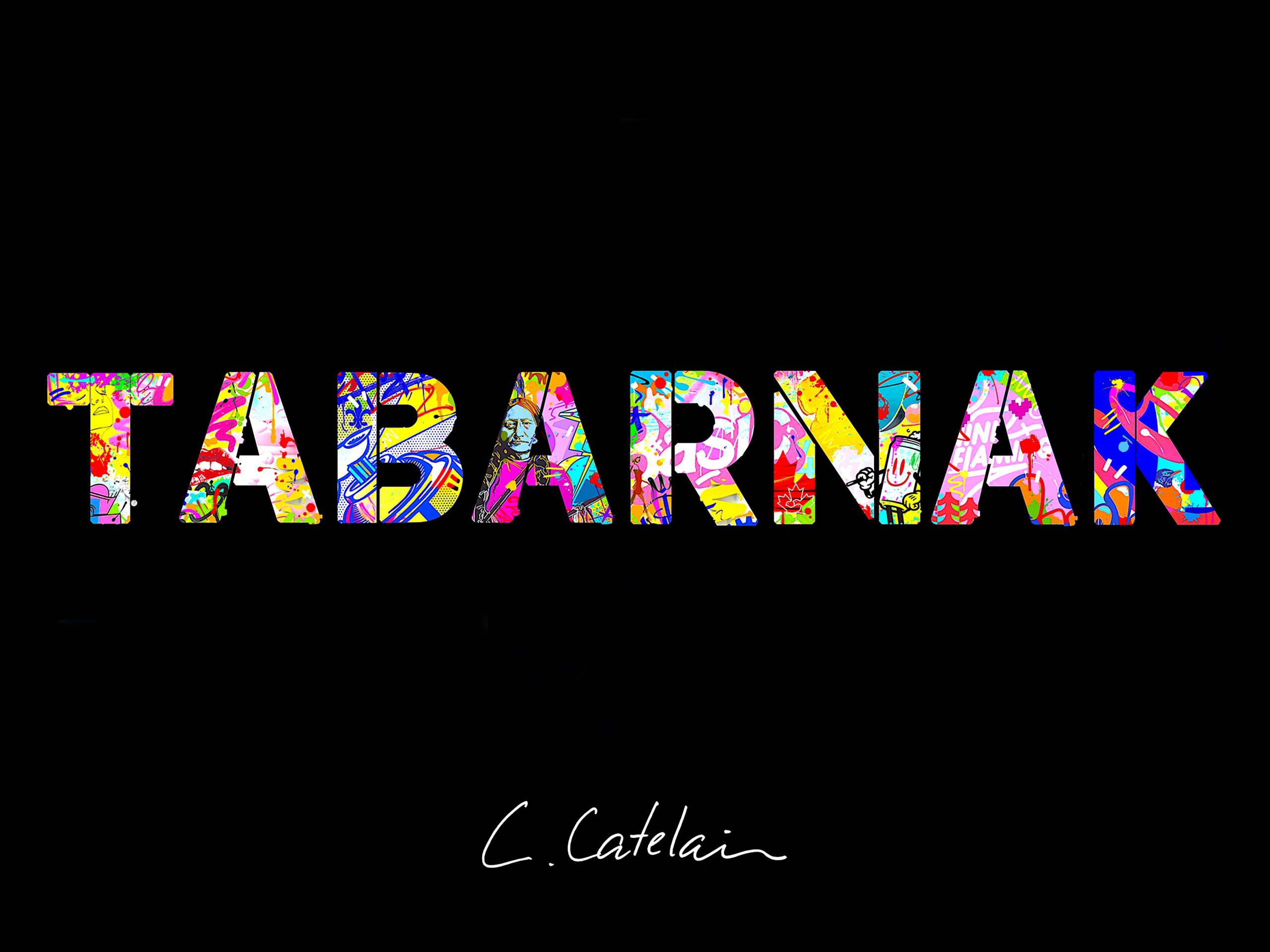 Collection Plexi TABARNAK V2 15x20. Une pièce unique en plexiglass de C.Catelain de sa collection Urban Creativity. Urban Street Art